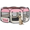 Dog Playpen Foldable Dog Playpen Octagonal Modern Pet Playpen