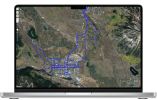 Get Accurate Pet Locations w/ Pet Tracker Realtime Dog Collar GPS Tracker Size:S
