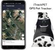 GPS GSM Pet Locating Realtime Waterproof Device for Dogs/Cats/Puppies Size:S