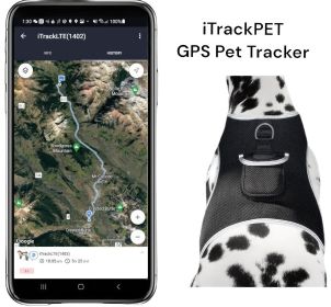 GPS GSM Pet Locating Realtime Waterproof Device for Dogs/Cats/Puppies Size:S