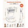 Dog Bathtub, Elevated Dog Bath Tub, 2 in 1 Collapsible Pet Bathing Grooming Wash Station, Portable Foldable Space-saving