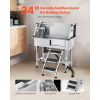 34 Inch Stainless Steel Dog Washing Station, Pet Grooming Tub with Hot & Cold Faucet, Showerhead, Home Wash Sink,, Fits Small Cats and Dogs