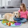 Dog snuff pad dog interactive toy small dog rich toy dog sniffing pad dog puzzle toy small dog licking pad squeaking dog toy natural foraging skills (