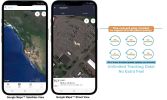 Realtime Waterproof GPS Electronic Pet Tracking Devices for Dogs Cats Size:M