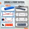 Dog Agility Training Equipment, 5 PCS Combination Set with Adjustable High Hurdles,6 Weave Poles, Tunnel, Jump Ring, Pause Box, Whistle, Foldable Bowl