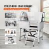 38" Pet Dog Bathing Station w/Ramp, Professional Stainless Steel Dog Grooming Tub w/ Storage Drawer, Floor Grate, Faucet, Dog Bathtub for Large,Medium