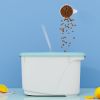Airtight Pet Food Storage Barrel, Dog Food Treats Snack Container Storage, Grain Sealed Storage Tank Cat Food Storage Box Sealed Moisture-Proof Bucket