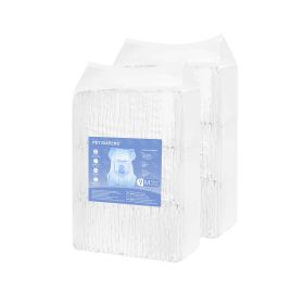Disposable Dog Diapers, Super Absorbent Female Dog Diapers, 360Â° Leak-Proof Female Doggy Pet Diaper with Wetness Indicator for Heat Period, Training (style: Female Dog Diapers, size: Medium (144 Count))