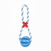 Pet molar toy watermelon ball silicone toy dog molar ball bite-resistant, teeth-cleaning and food-leakage ball chewing dog bite toy
